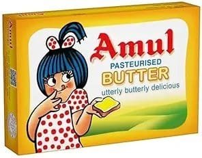 Amul Butter Pasteurised, 100 g
