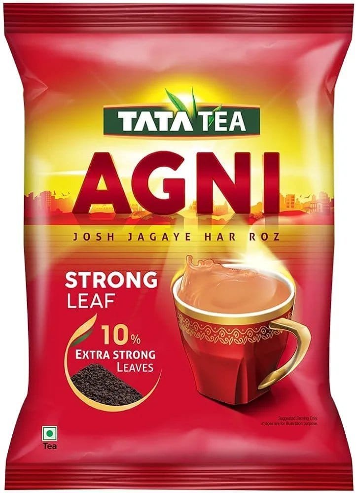Tata Tea Agni | Strong chai With 10% Extra Strong Leaves | Black Tea | 1 kg - Image 2