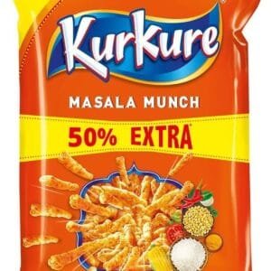 Kurkure, Masala Munch, 36g/38g (25.3g+12.7g EXT