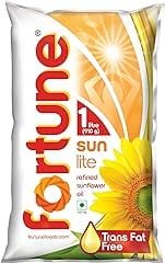 Fortune Sunlite Refined Sunflower Oil 1kg