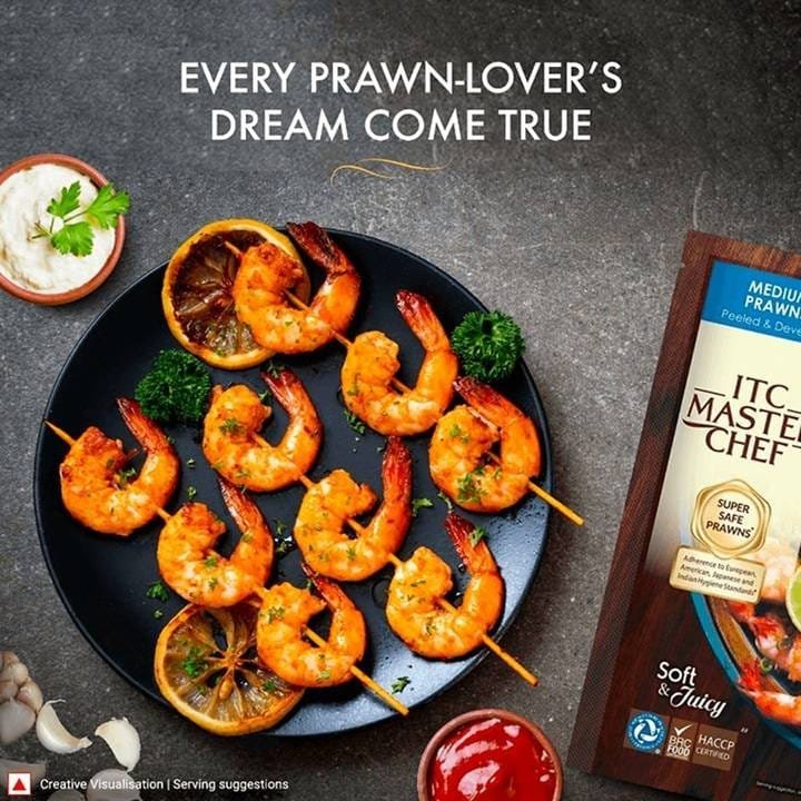 ITC Master Chef Soft And Juicy Large Prawns - Image 2