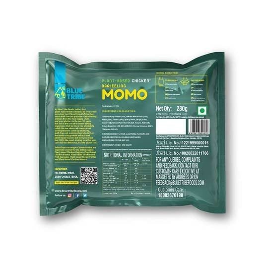 Blue Tribe Foods Plant Based Chicken Darjeeling Momos - Image 2