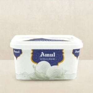Amul Vanilla Magic Ice Cream Tub Net Qty: 1 l