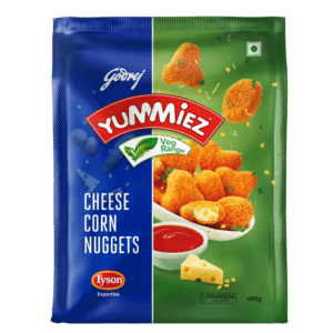 Godrej Yummiez Cheese Corn Nuggets Net Qty: 400 g