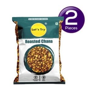 Let'S Try Roasted Chana 500 gms Combo Net Qty: 500gms X 2