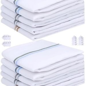 Handkerchief for men cotton suitable for daily use big size hankies in pack of 10 Pure Cotton Kerchiefs soft and durable hanky for men 18x18 inches