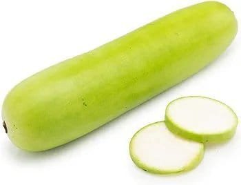 Fresh ( lauki) Bottle Gourd (Doodhi) - 1 Piece (500gm-800gm)