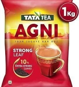 Tata Tea Agni | Strong chai With 10% Extra Strong Leaves | Black Tea | 1 kg
