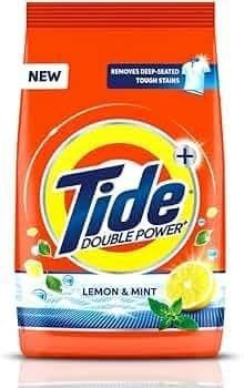 Tide Plus Detergent Washing Powder - 1kg | Lemon & Mint Fragrance| Removes deep-seated Oil, Gravy, Tea Stains | 1kg, Pack of 1 - Image 3