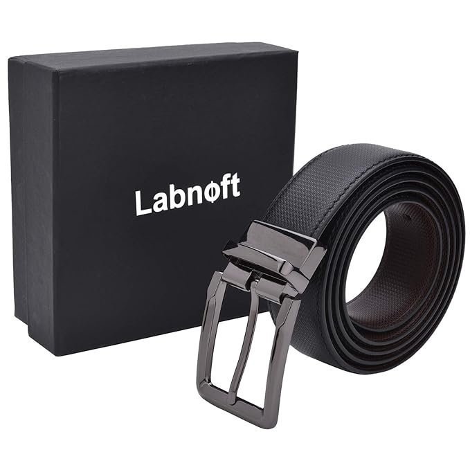 Labnoft Men's Reversible Leather Belt