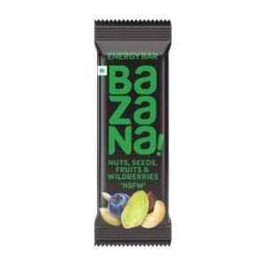 Bazana Nuts, Seeds, Fruits & Wildberries Energy Bar Net Qty: 38 g